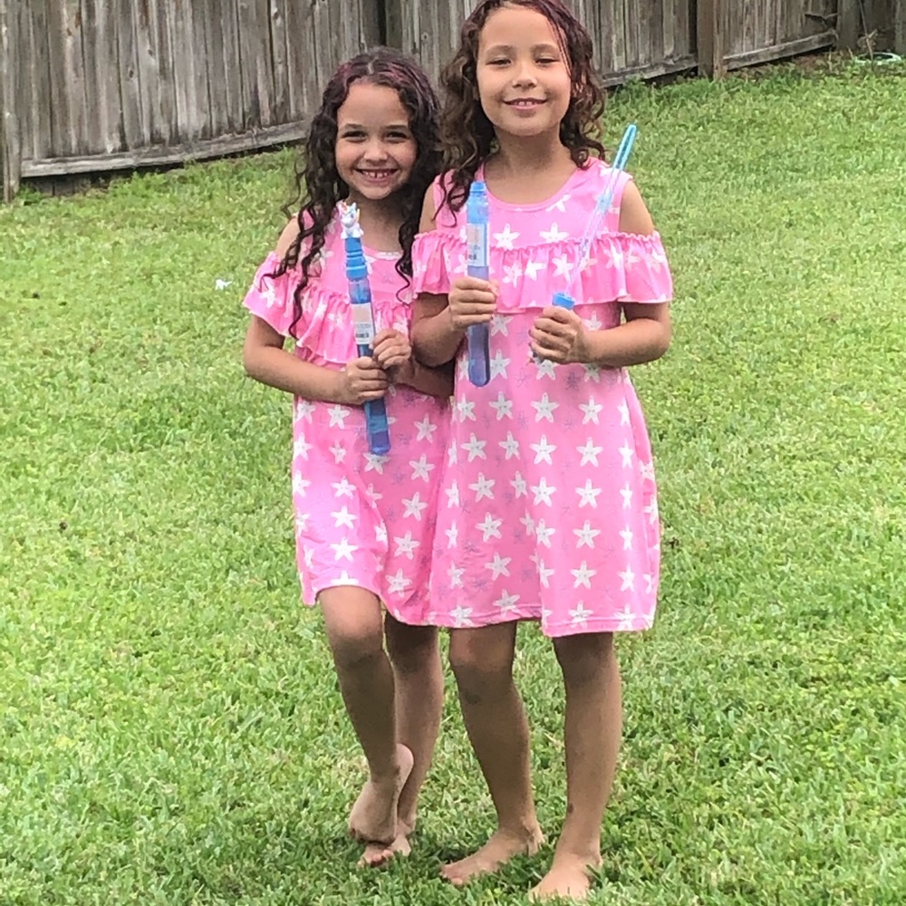 Pete and Lucy Spring/summer starfish dress